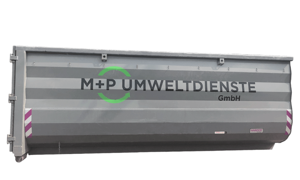 Absetzcontainer mit Deckel mieten